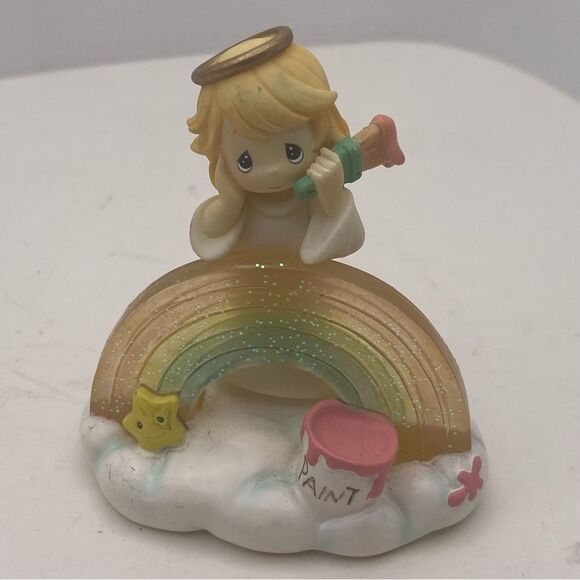 Precious Moments Just  Another Day Colored Rainbows A World Of Wishes Gi… - Picture 1 of 3